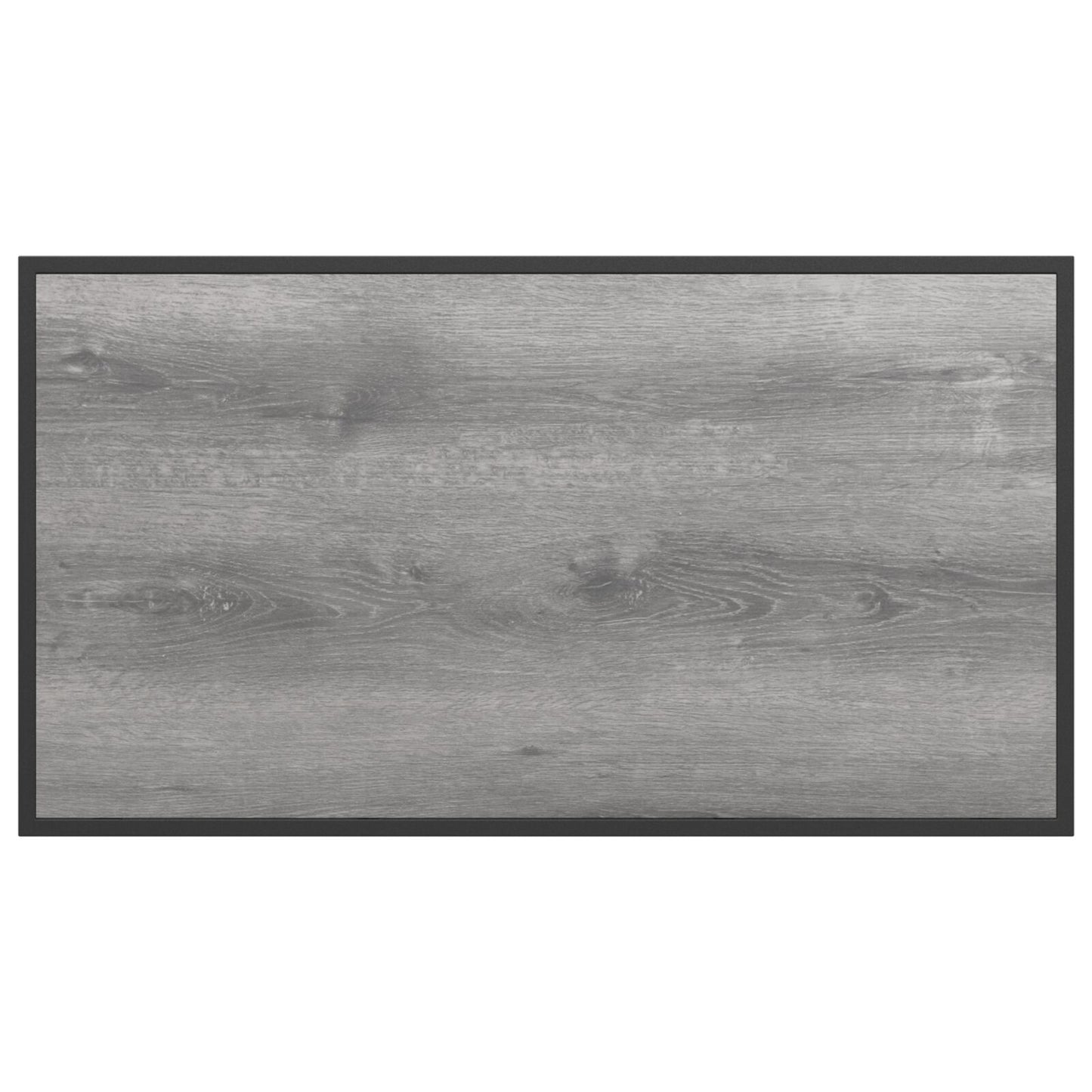 Tuin Tafel 100X55X70 Cm Dpc En Staal Grijs