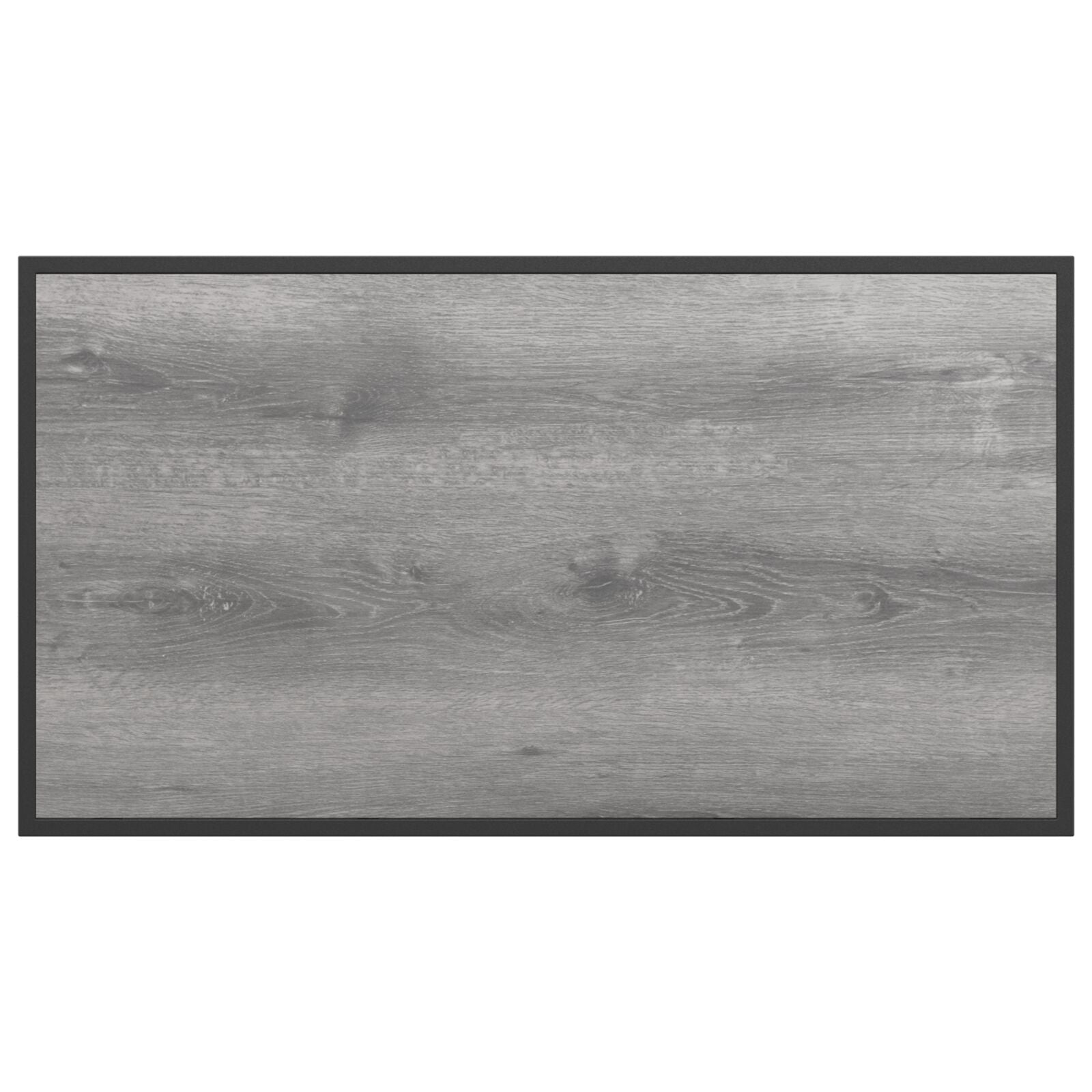 Tuin Tafel 100X55X70 Cm Dpc En Staal Grijs