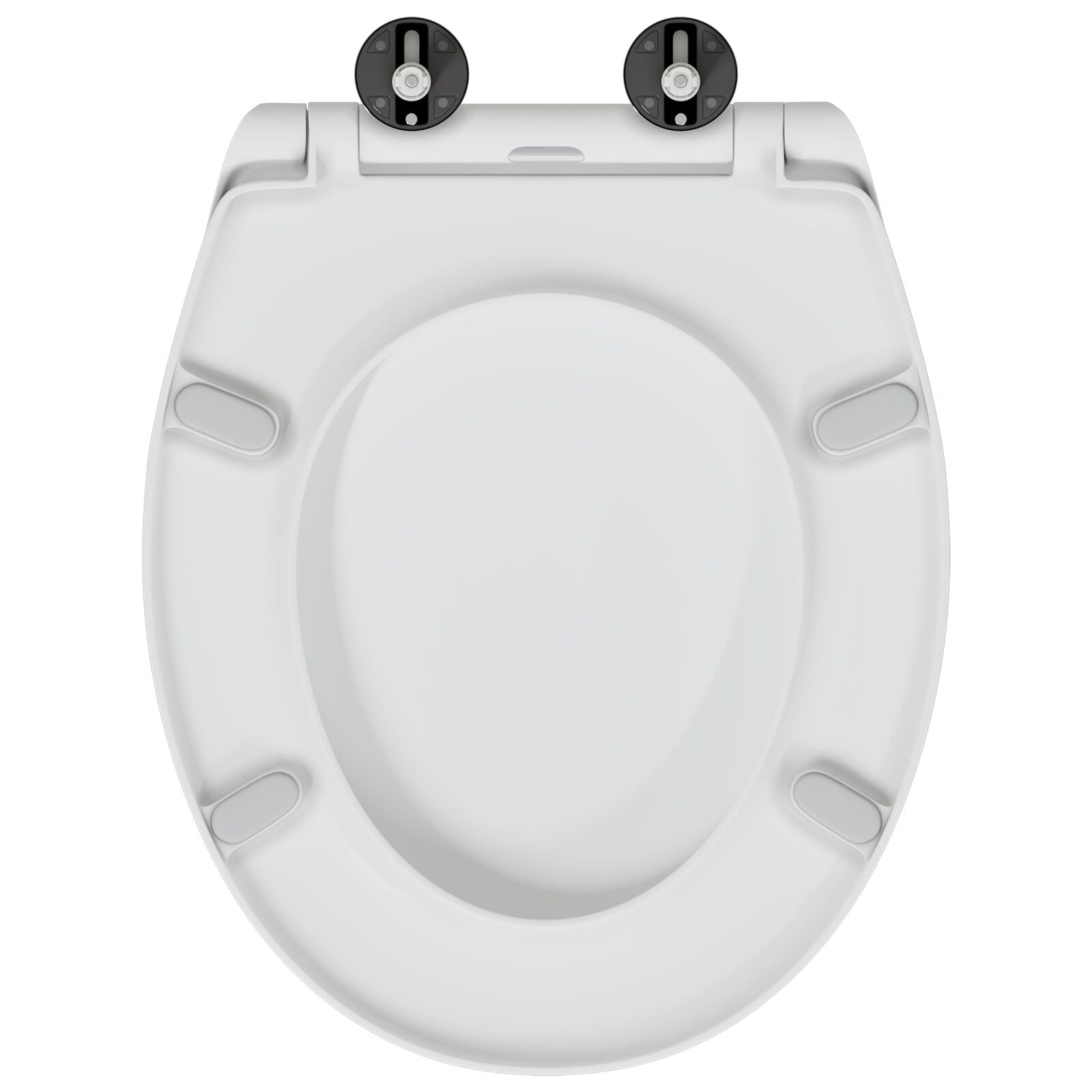 Snelontgrendelbaar Toiletzitje Met Soft Close Duroplast Wit