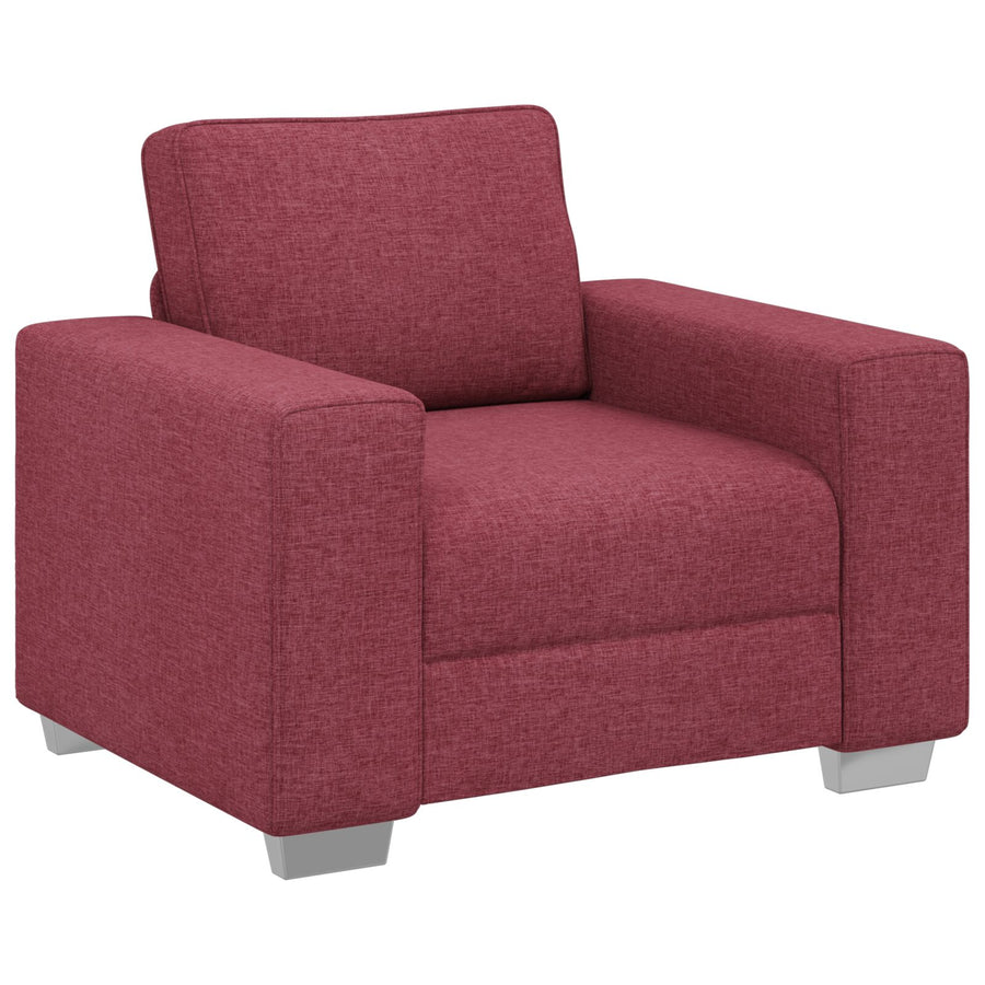 Fauteuil Wijnrood Stof Windrood 59 cm