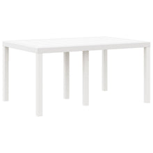 Buitentafel Polypropyleen Middelgroot Duurzaam Tuintafel Wit 1,5 m