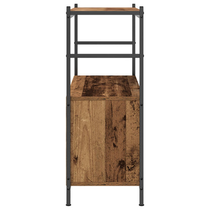 Boekenkast 80X30X Engineered Hout 78,5 cm Gerookt eiken