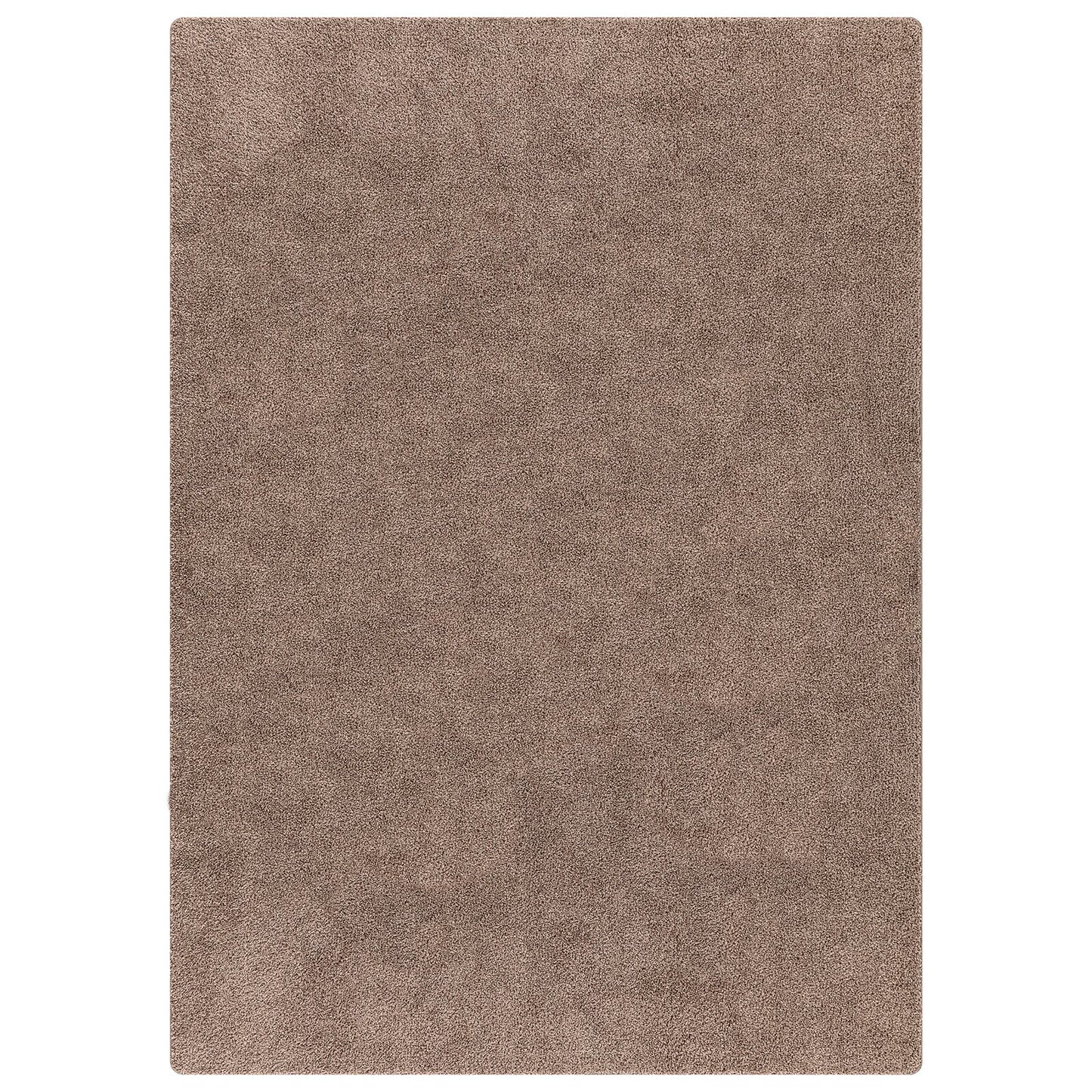 Shaggy Tapijt Met Latex Onderzijde Bruin 120 x 170 cm