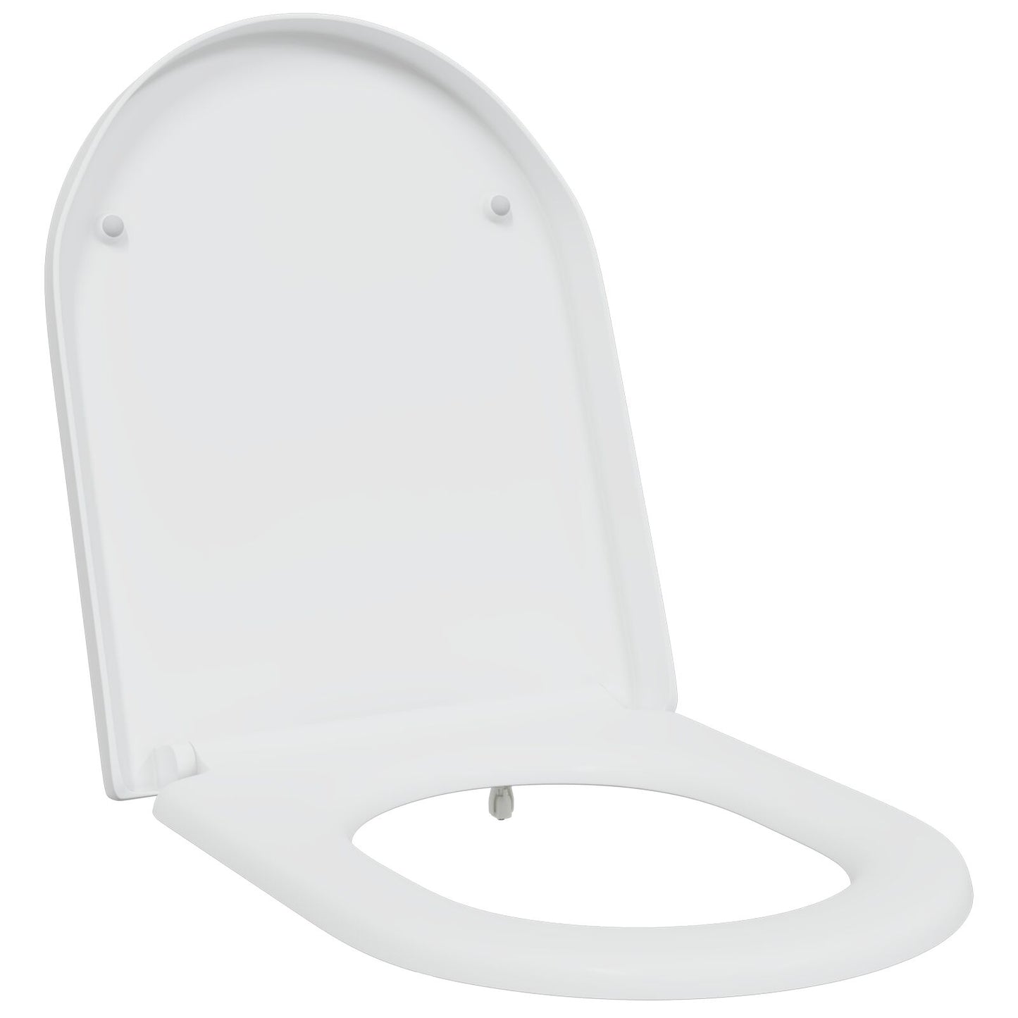 Snelsysteem Toiletbril Met Zachte Sluit Duroplast Wit