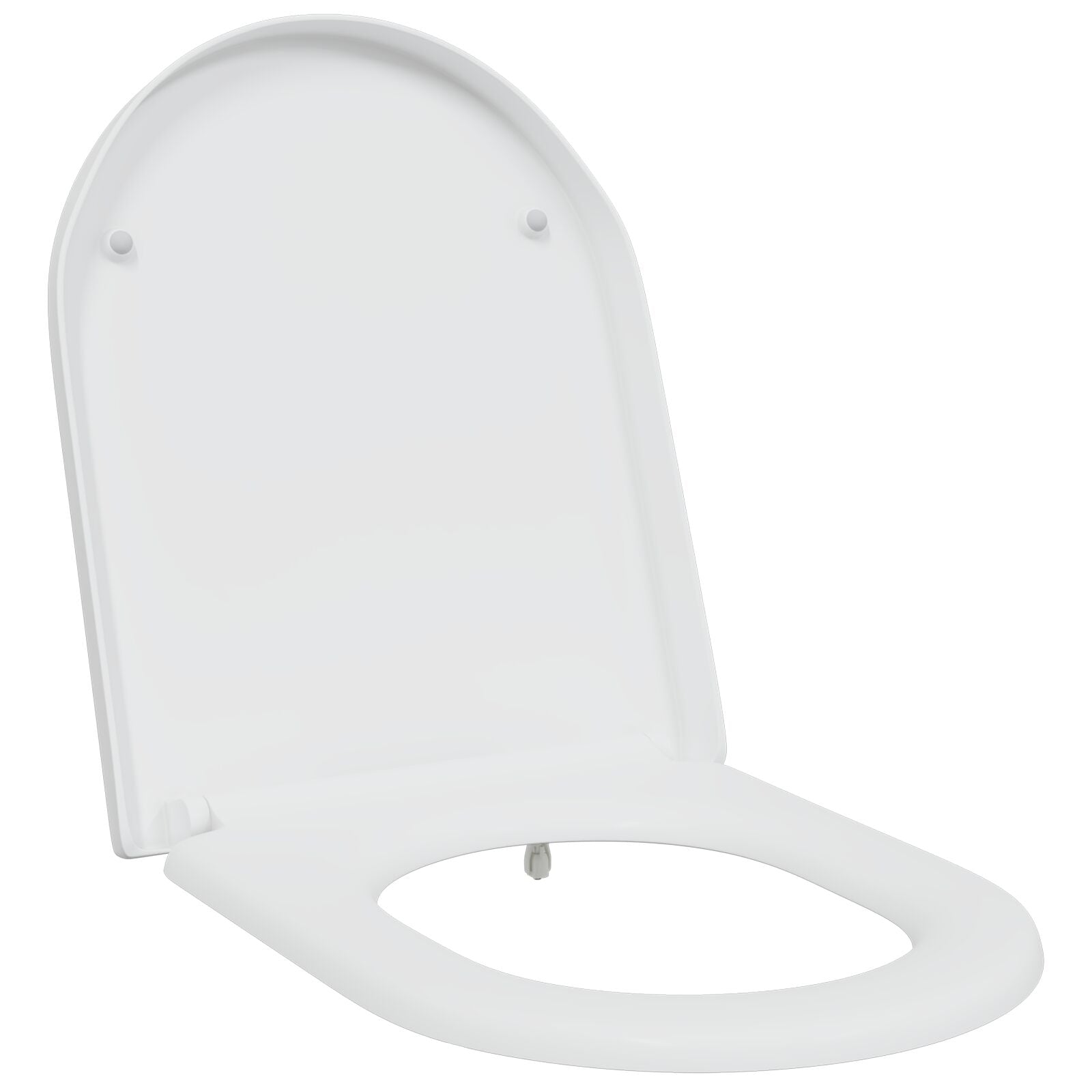 Snelsysteem Toiletbril Met Zachte Sluit Duroplast Wit