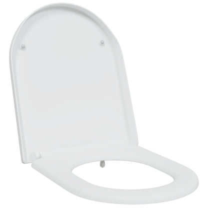 Snelsysteem Toiletbril Met Zachte Sluit Duroplast Wit