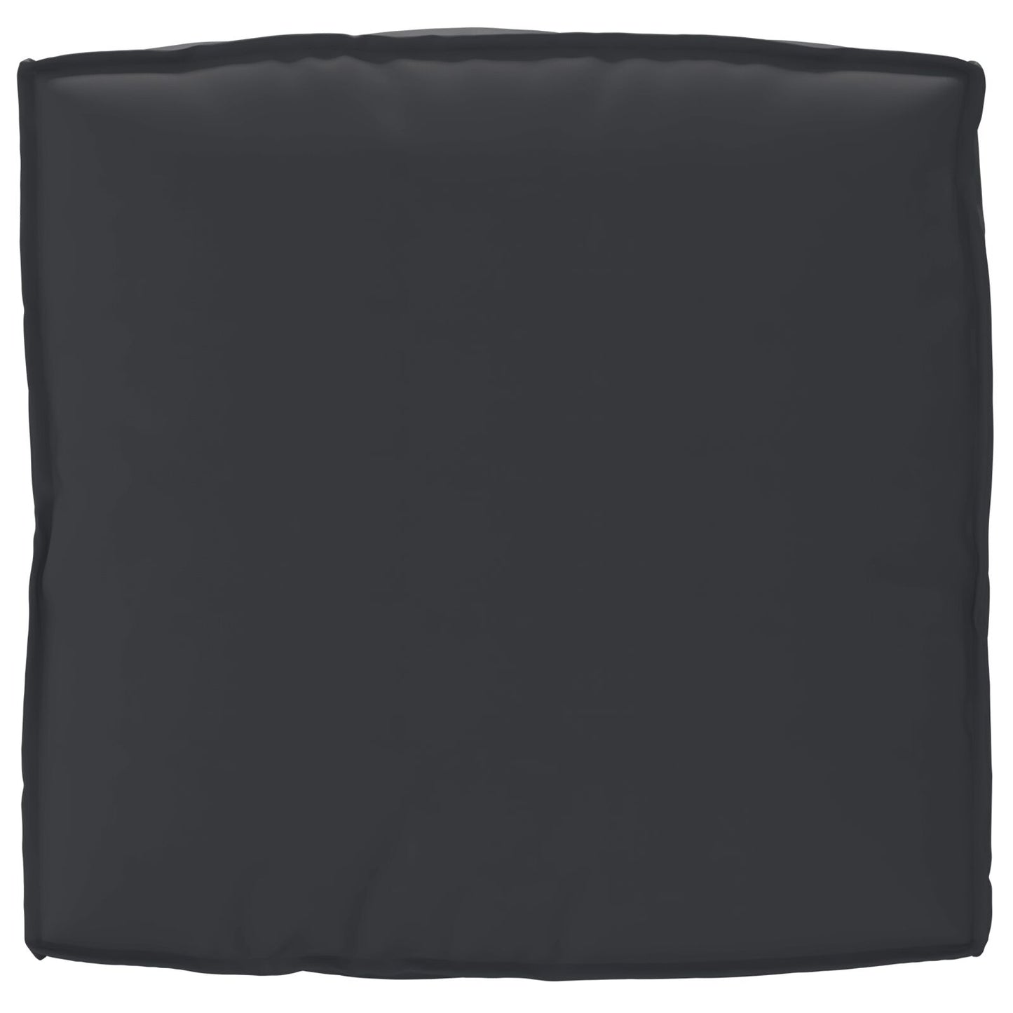 Palletkussen Voor Stoel 80X80X12 Cm Oxford Stof Zwart