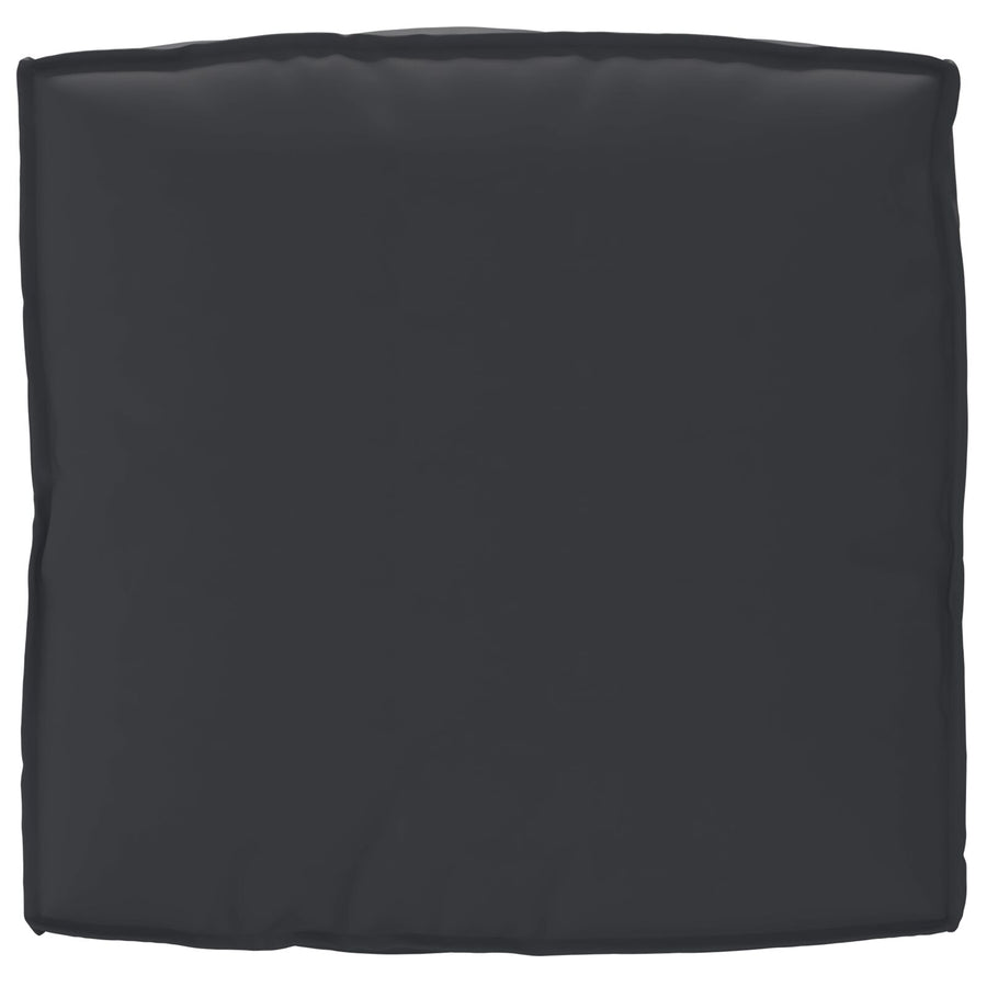 Palletkussen Voor Stoel 80X80X12 Cm Oxford Stof Zwart