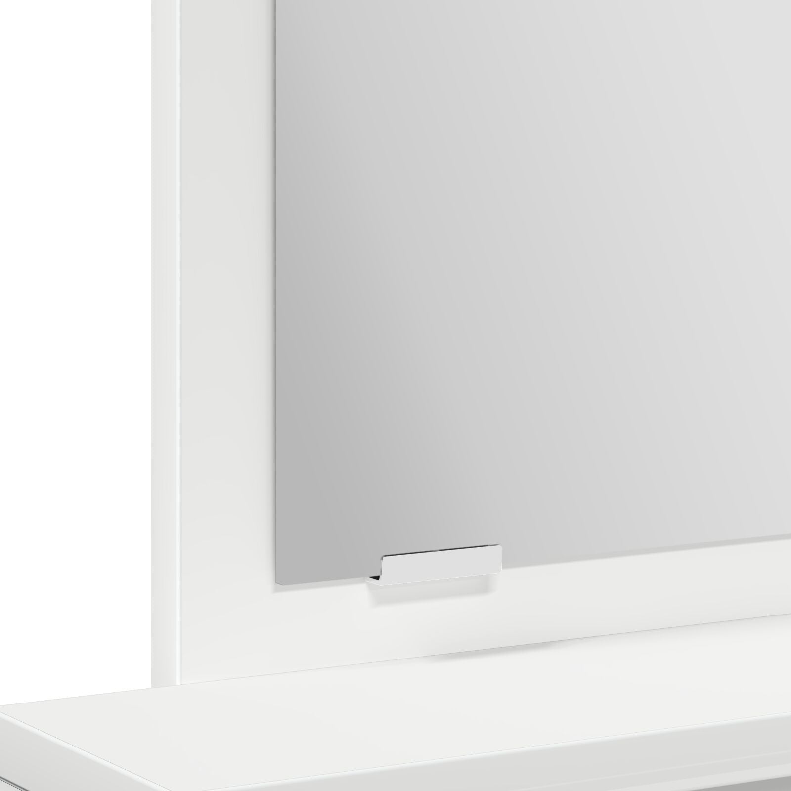 Kaptafel Met Lades 50 x 41 x 140 cm Wit