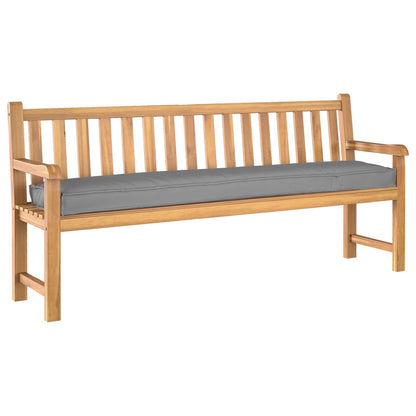 Palletkussens Voor Bank 2 Stuks 200X40X8 Cm Oxford Stof Grijs