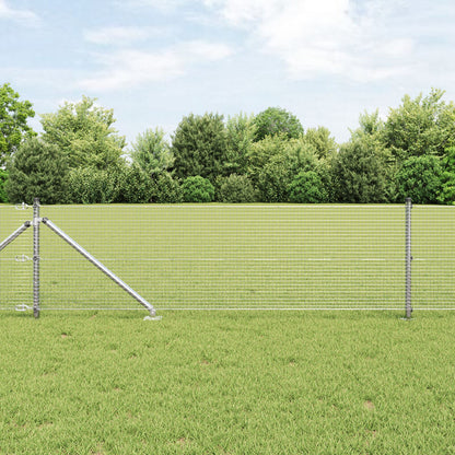 Gelast Draadhek Met 13 Pinpalen 0.5X50 M Gegalvaniseerd Staal Gegalvaniseerd Staal