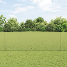 Schuttingpalen 22 Stuks U-Channel Grijs 140 Cm Staal,  Hexagonale Schutting Grijs 1,4X25 M Staal