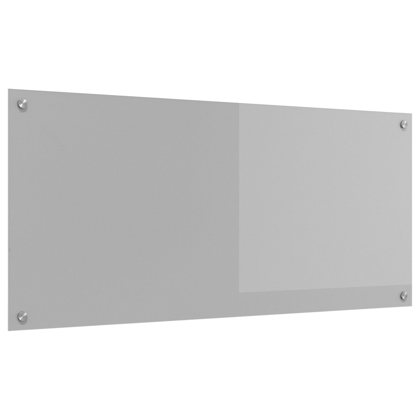 Keuken Achterwand 110X50X0,6 Cm Gehard Glas Lichtgrijs 110 x 50 cm