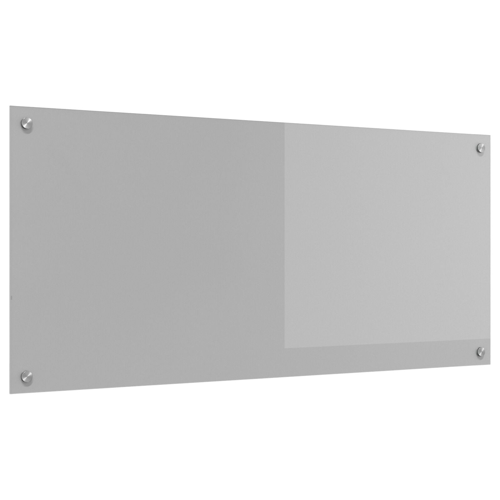 Keuken Achterwand 110X50X0,6 Cm Gehard Glas Lichtgrijs 110 x 50 cm