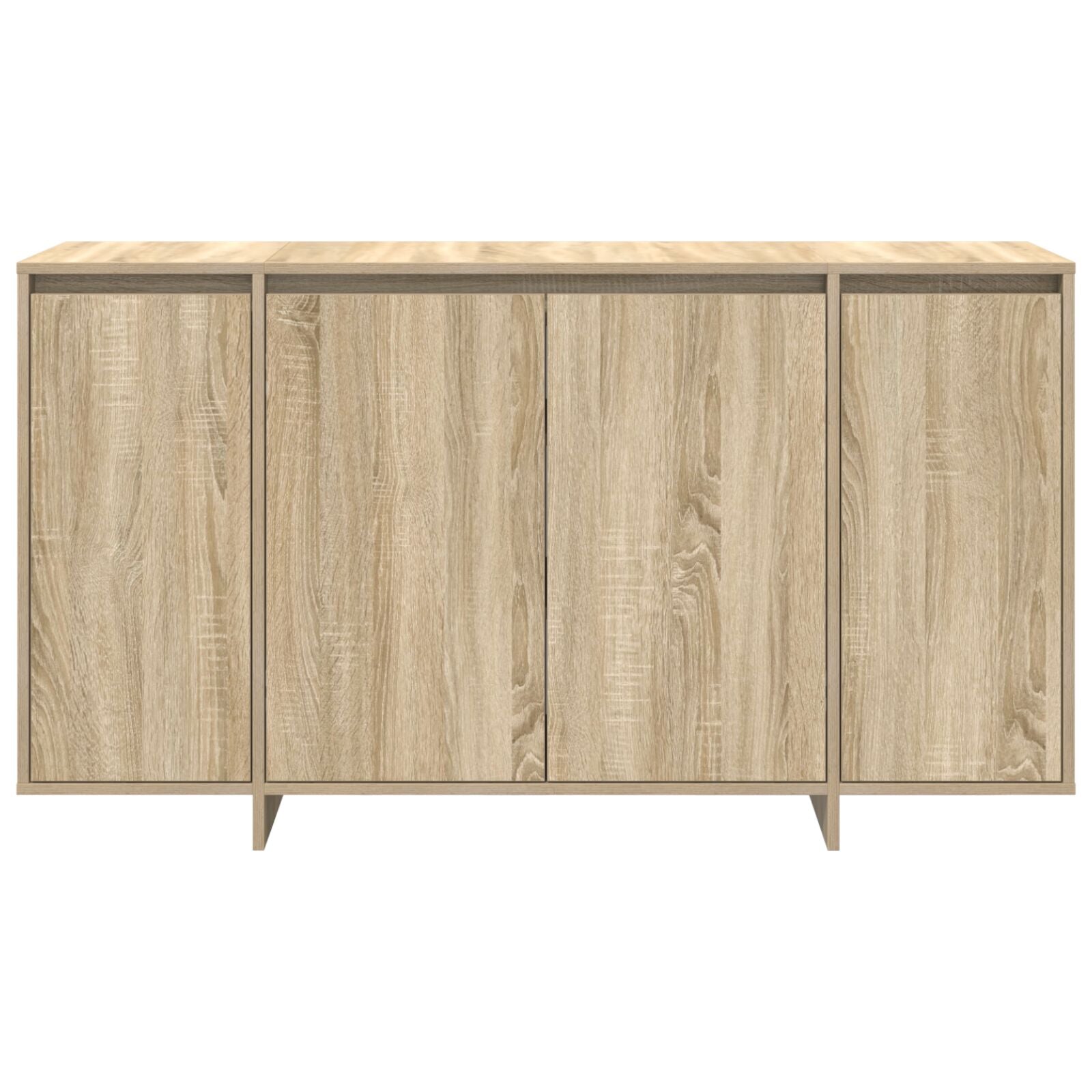 Eiken Dressoir Sonoma Eiken Gefabriceerd Hout 135 X 41 X 75 Cm