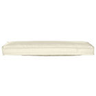 Palletkussen crème 120x40x8 cm polyester