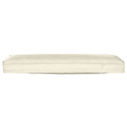 Cushion Cream 120 x 40 x 8 cm Oxford Fabric