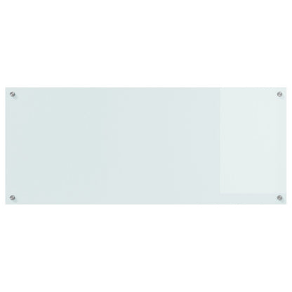 Keukenwand 120X50X0,6 Cm Gelaagd Glas Wit 120 x 50 cm