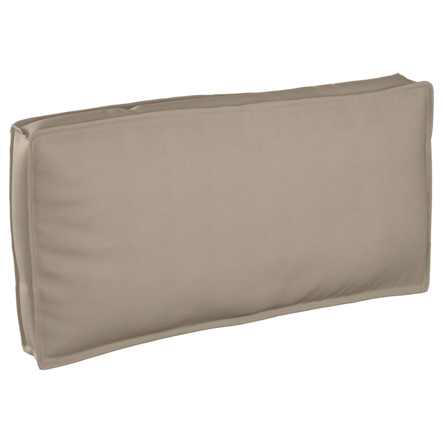 Pallet Kussen Voor Stoel/Rugleuning Taupe 120X60X12 Cm Oxford Stof