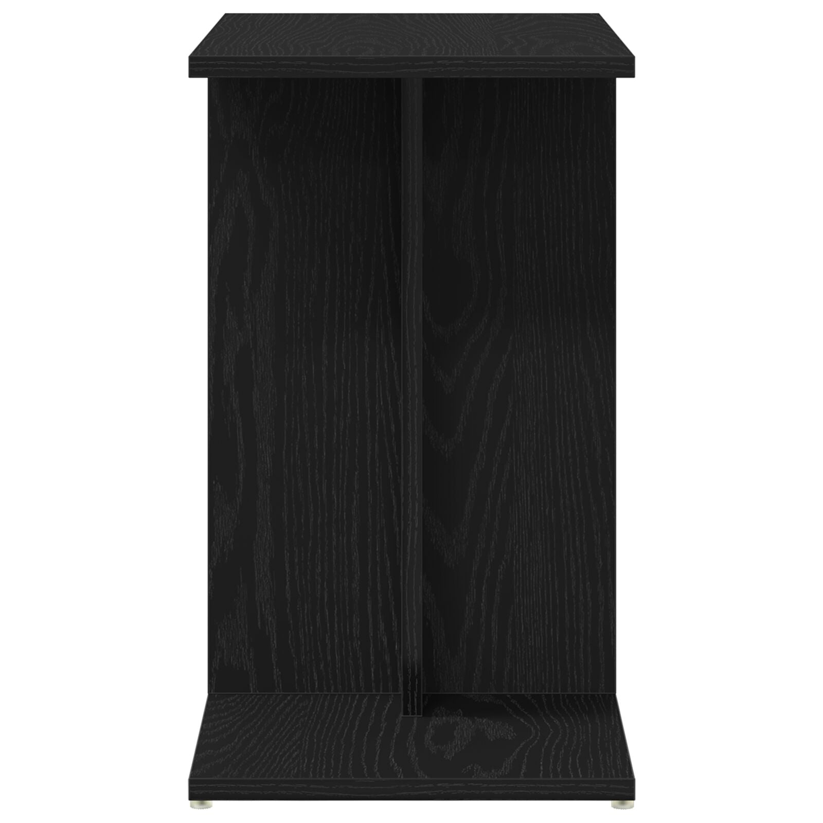Bijzettafel Zwart Eiken 50X30X50 Cm Samengesteld Hout