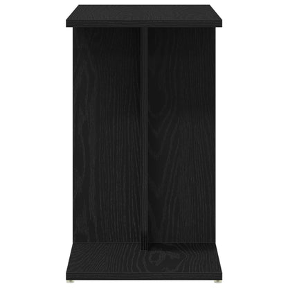 Bijzettafel Zwart Eiken 50X30X50 Cm Samengesteld Hout