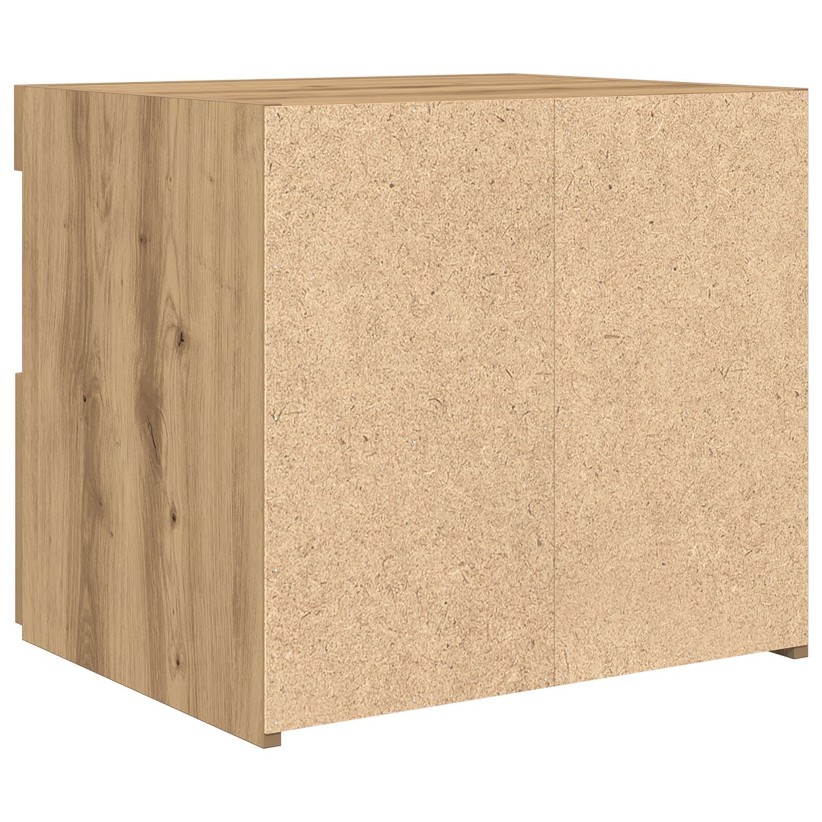 Nachttafels Met Led-Verlichting 2 Stuks Artisan Eiken 50X40X45 Cm