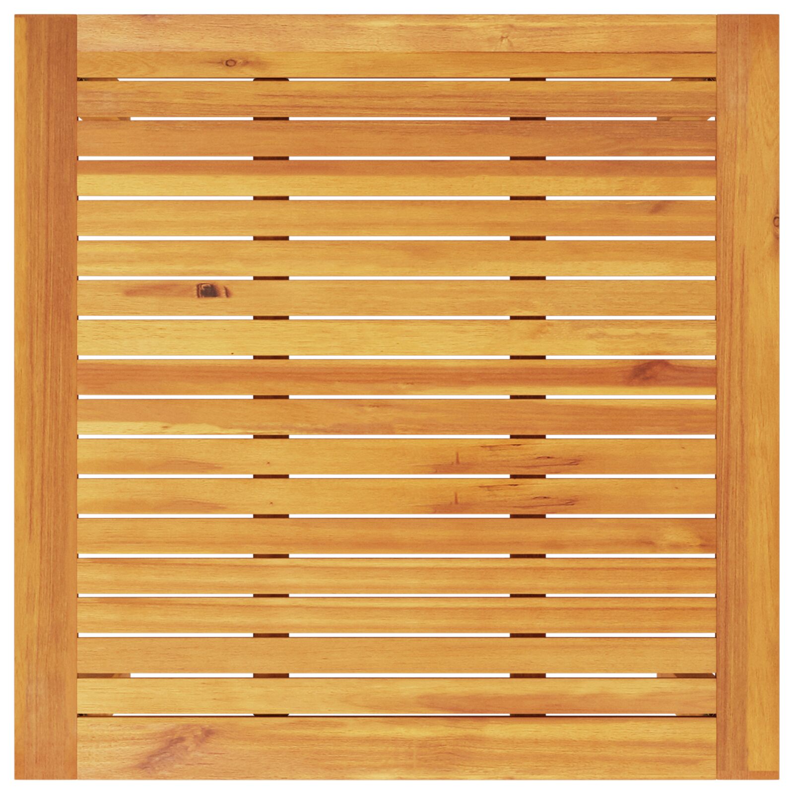 3-Delige Tuin Eettafelset Van Massief Acaciahout 2-Persoons 85 cm tafel lengte