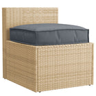 Stoelkussen 60x60x12 cm antraciet Oxford stof