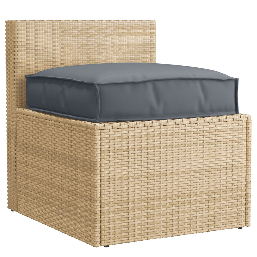 Buitenkussen Polyester 60 Cm X 60 Cm Afneembare Hoezen Antraciet