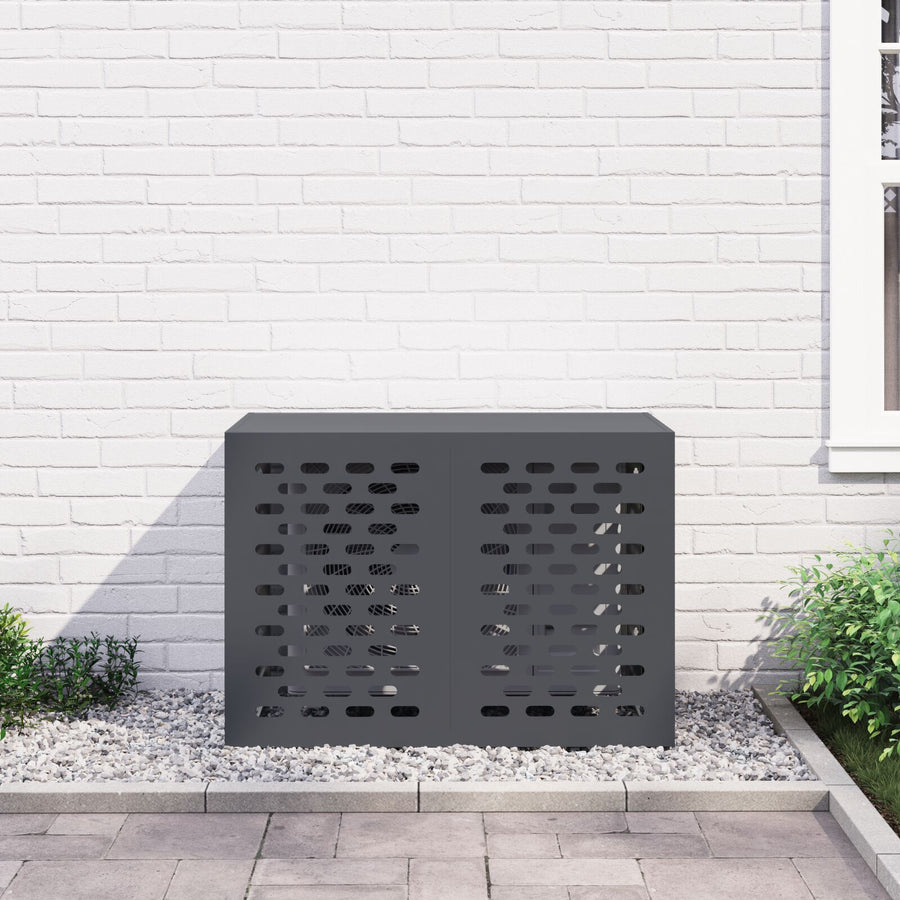 Airconditioning Cover - , , Gemaakt Van Staal Anthraciet 100 x 50 x 70 cm