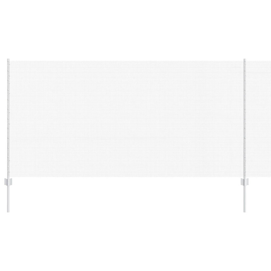 Gelaste Draadhek Met 10 U-Punten Zilver 1.2X10 M Staal