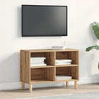 TV cabinet artisan oak 69.5 x 30 x 50 cm Engineered wood