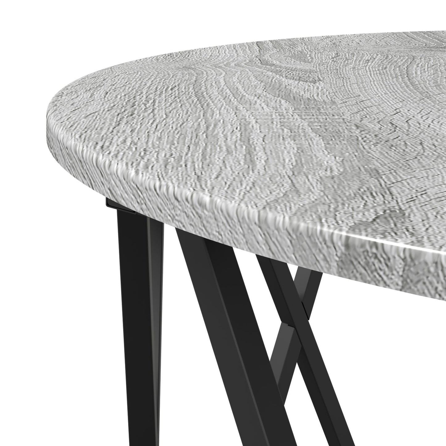Salontafel 80X80X42 Cm Gelaagd Hout Grijs sonoma