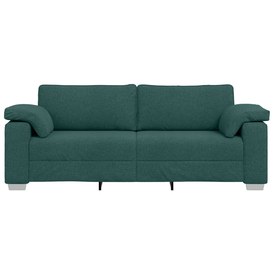3-Zitsbank Stof Donkergroen 178 cm