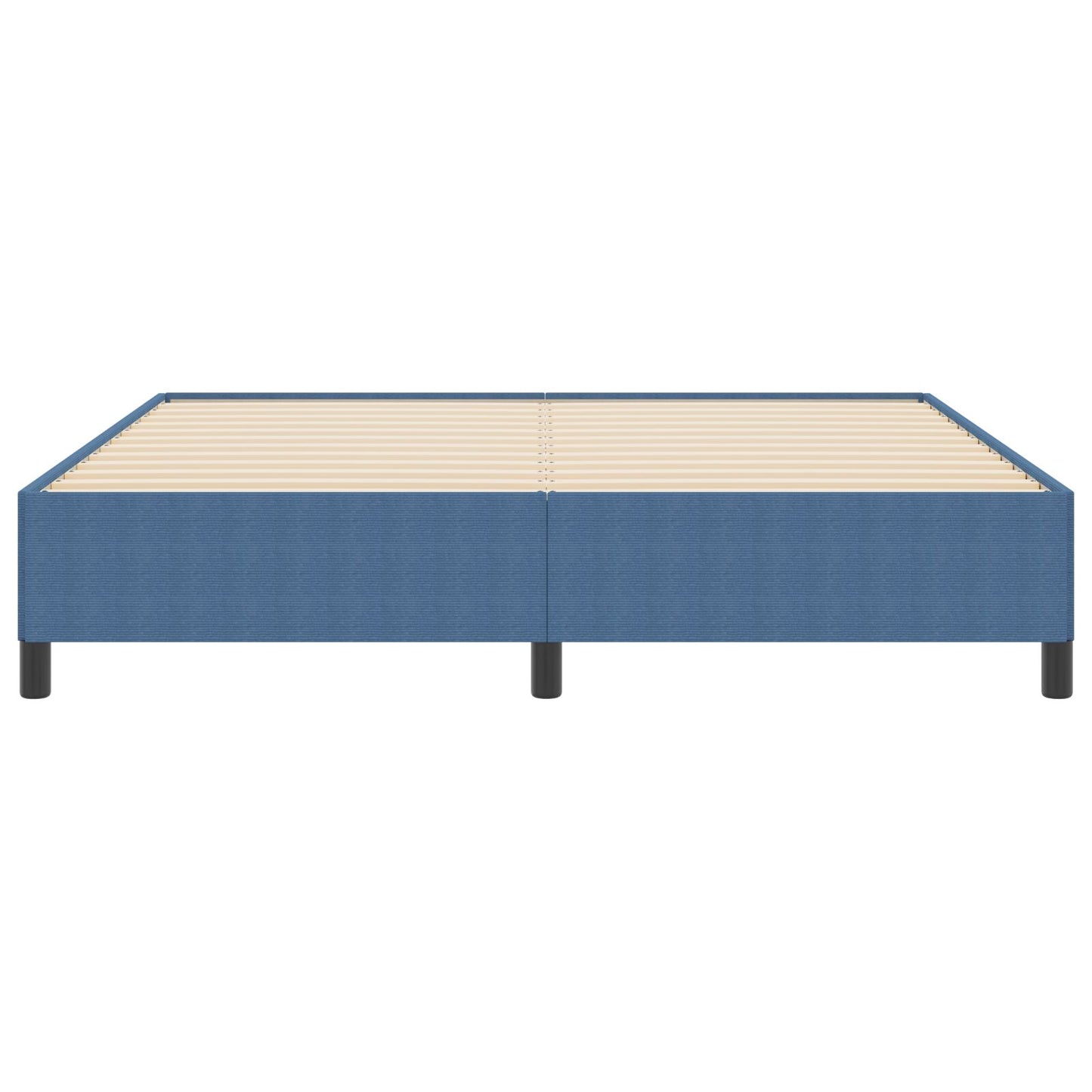 Bedframe Corduroy Stoffen Blauw 180 x 200 cm