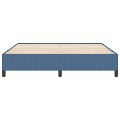 Bedframe Corduroy Stoffen Blauw 180 x 200 cm