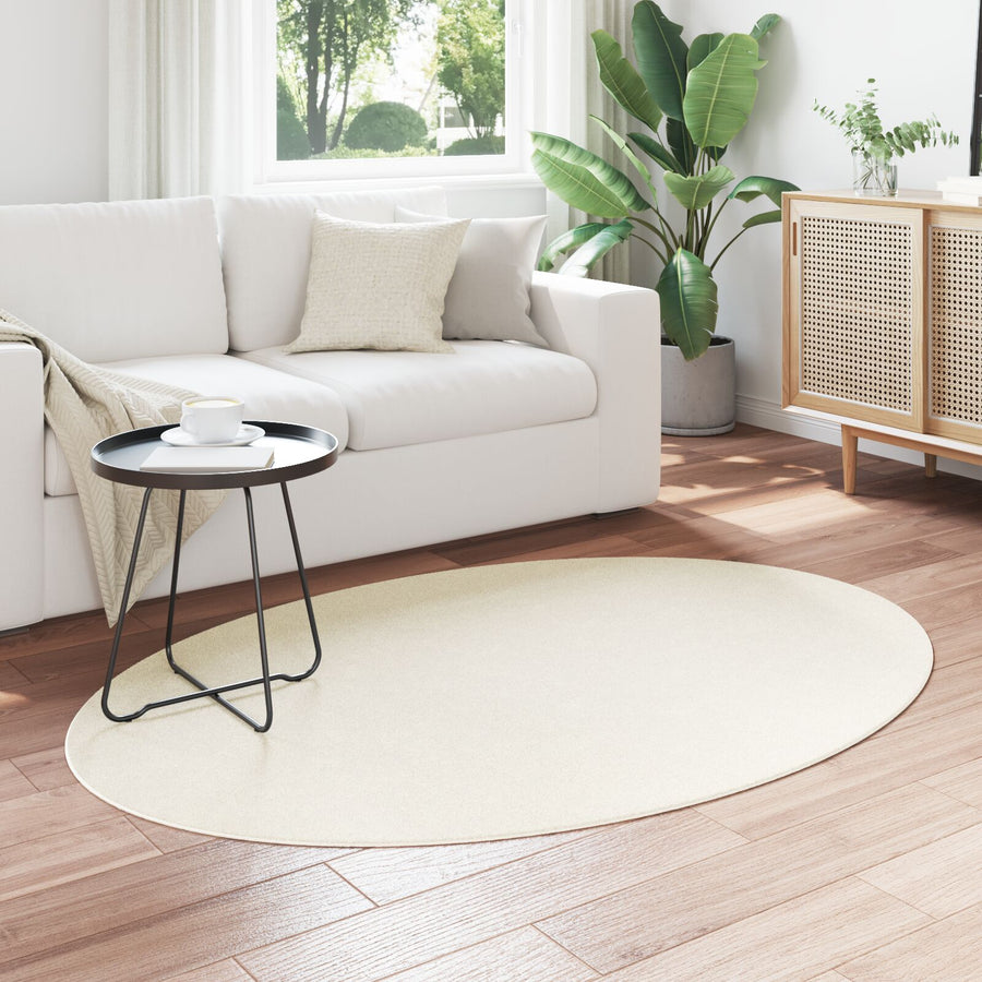 Vloerkleden Polyester Duurzaam Vloerkleden Crème 120 x 170 cm