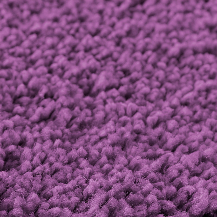 Badmat Rechthoekig Blauw Polypropyleen Antislip Paars 70 x 120 cm