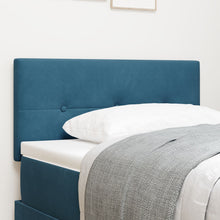 Hoofdbord Met Knopen Tufted Donkerblauw Fluweel Marineblauw 90 cm Laag hoofdbord