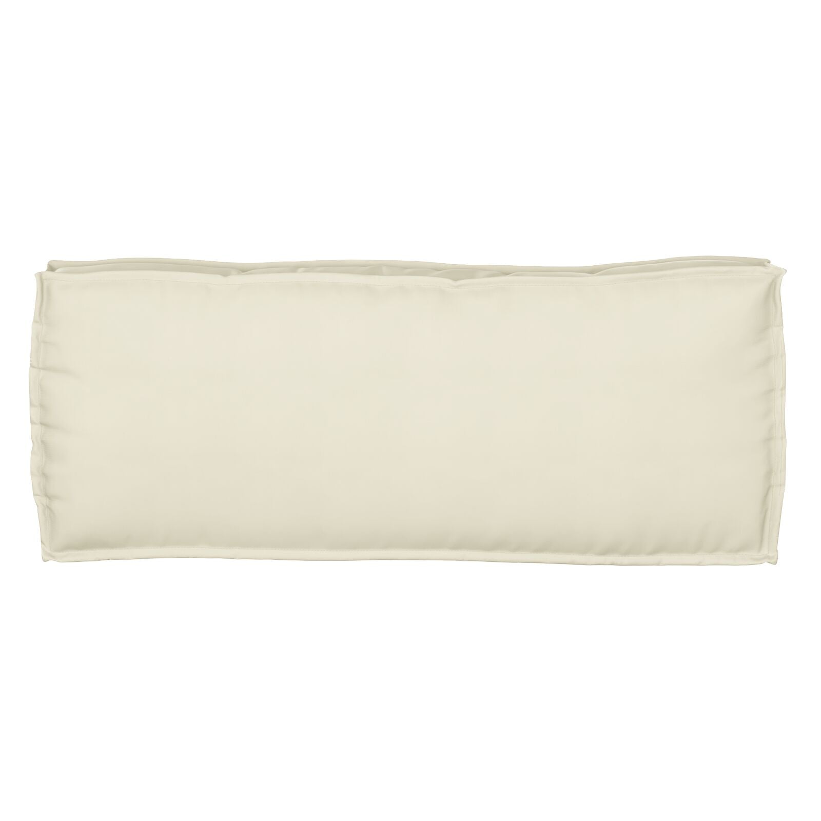 Pallet Kussen Voor Bank 100X40X8 Cm Oxford Stof Crème