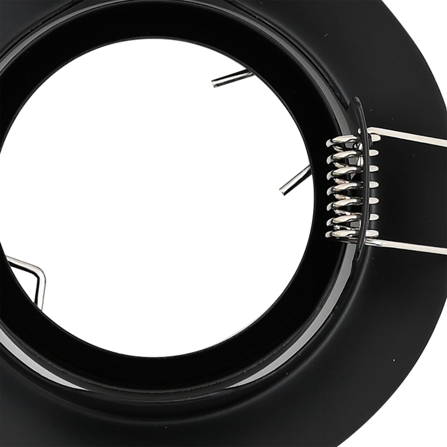 Lampen Set Van 12 Kunststof, Metaal 9 Cm Zwart