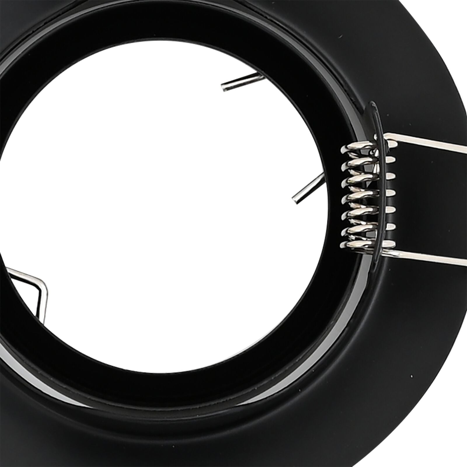 Lampen Set Van 12 Kunststof, Metaal 9 Cm Zwart