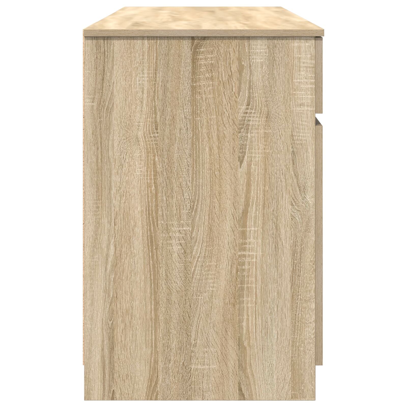 Bureau Sonoma Eik 140X49X76 Cm Bewerkt Hout