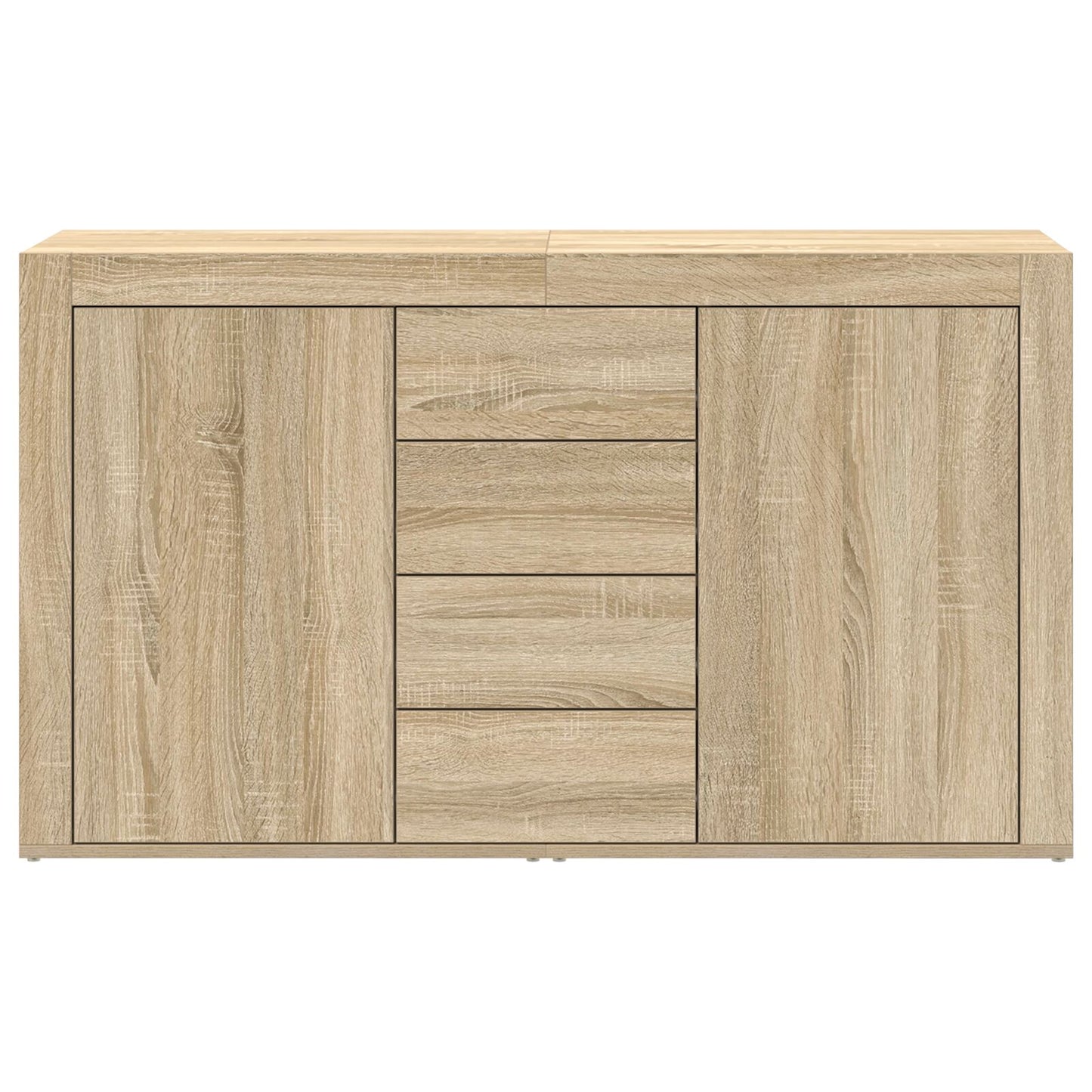 Dressoir Sonoma Eiken Bewerkt Hout 120 X 36 X 69 Cm Opslag