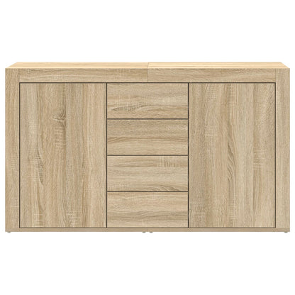 Dressoir Sonoma Eiken Bewerkt Hout 120 X 36 X 69 Cm Opslag