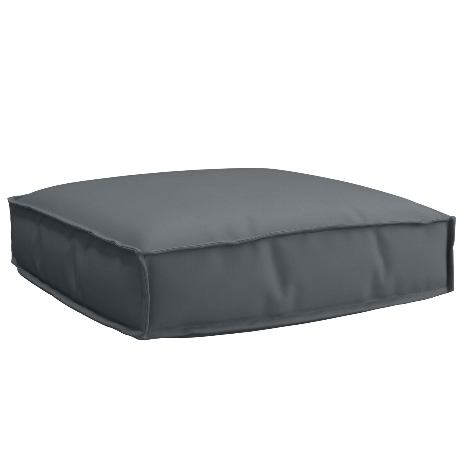 Buitenkussen Polyester 60 Cm X 60 Cm Afneembare Hoezen Antraciet