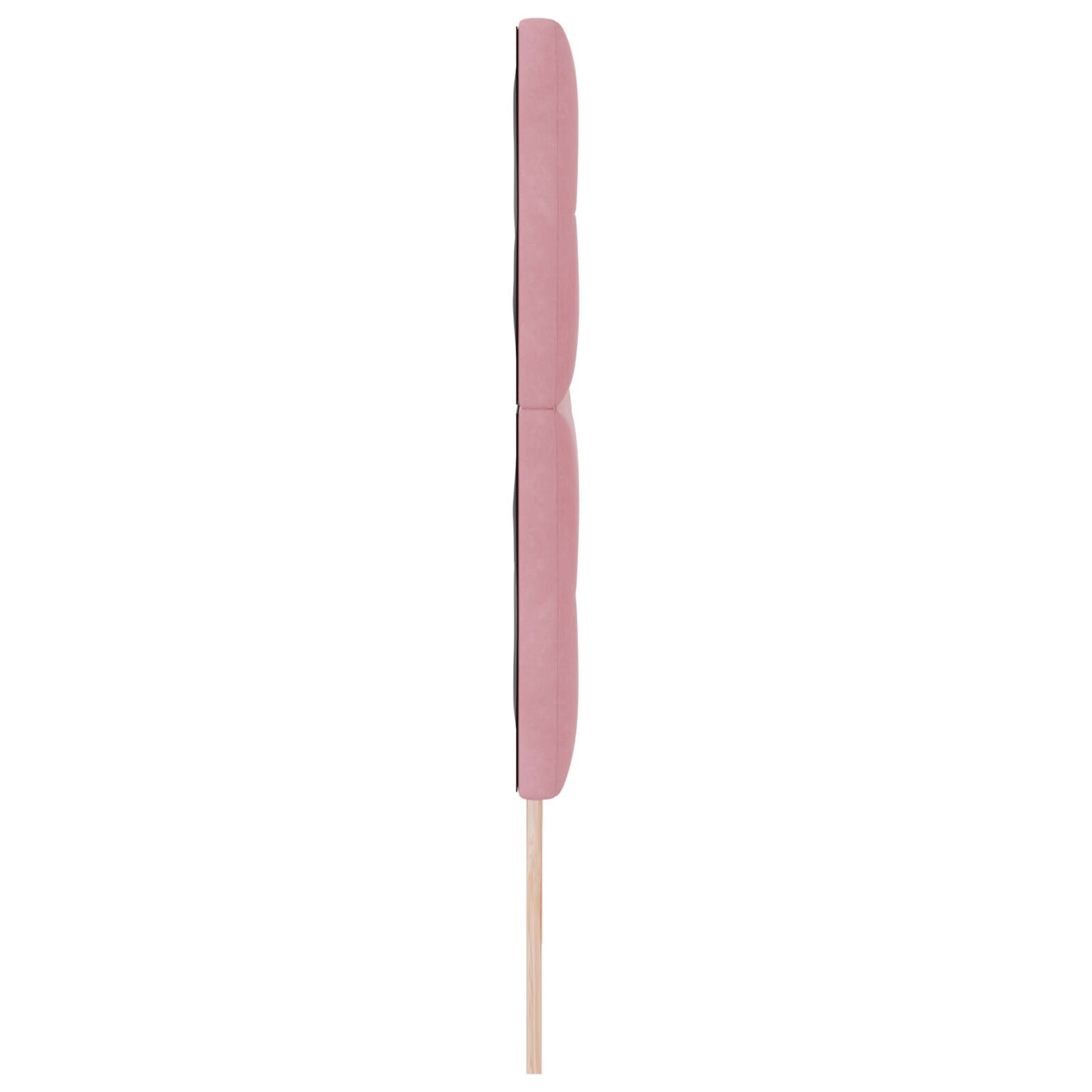 Hoofdbord Met Knopen Fluweel Roze 180 cm Hoog hoofdbord