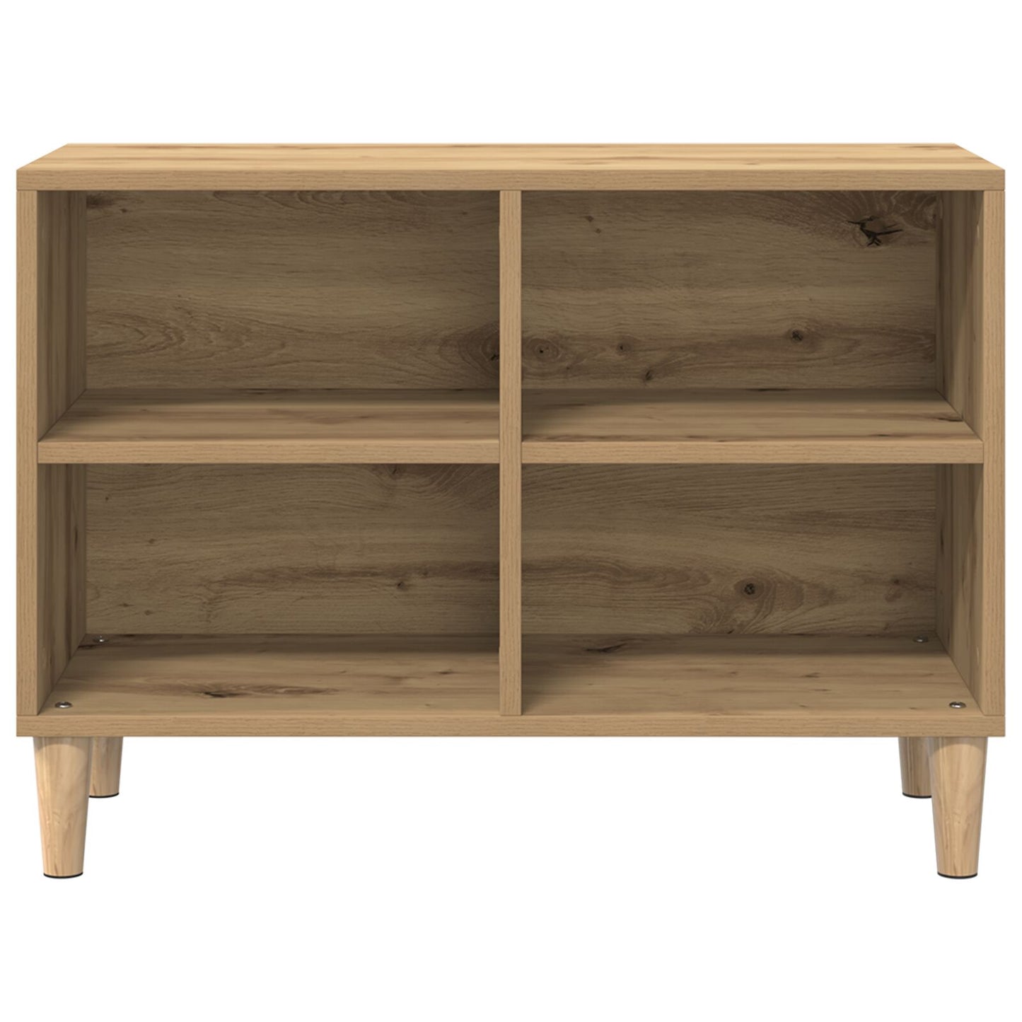Tv Kast 69.5X30X50 Cm Bewerkt Hout 69.5 cm Artisan eiken