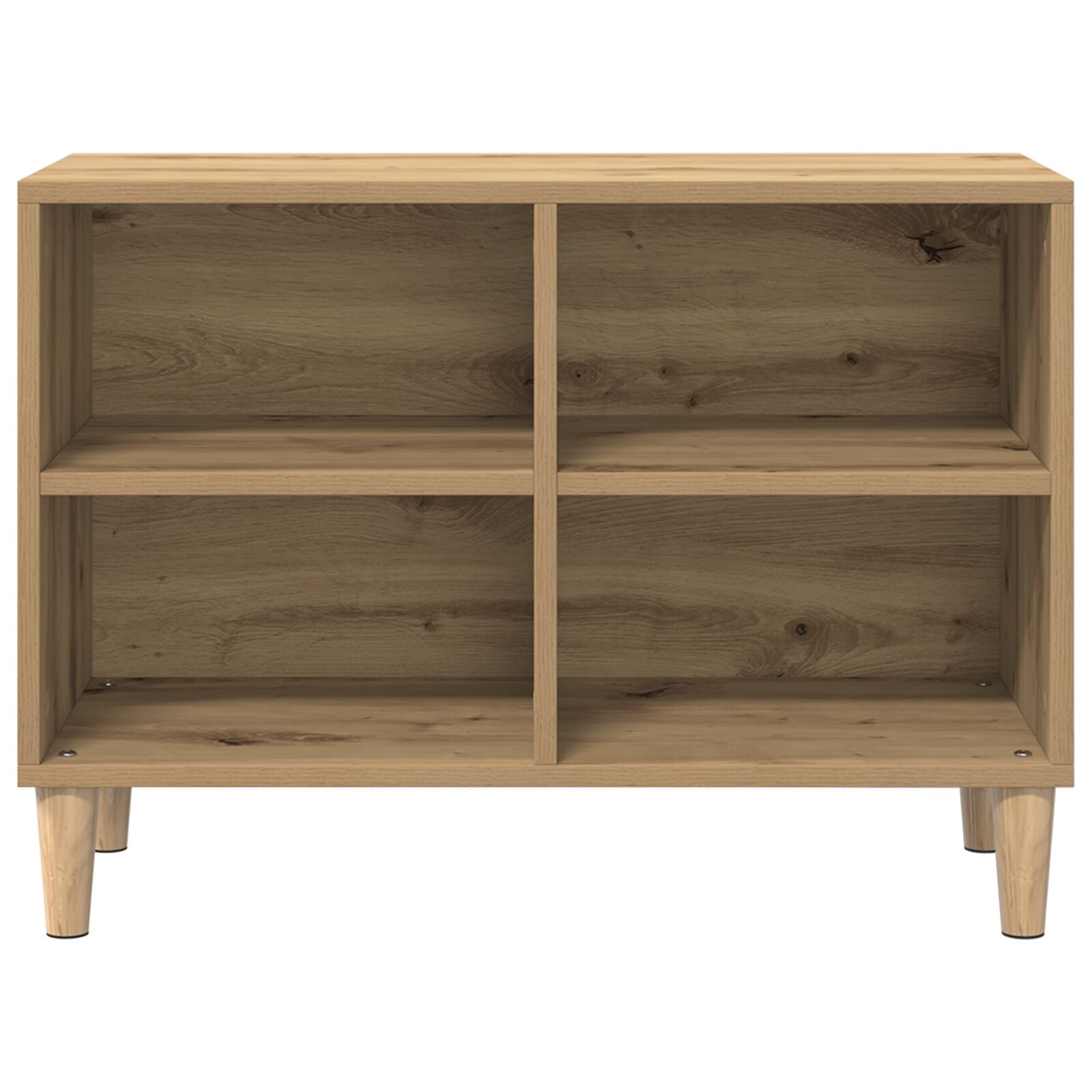 Tv Kast 69.5X30X50 Cm Bewerkt Hout 69.5 cm Artisan eiken