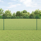 Hekpaal groen 1 x 50 m staal PVC